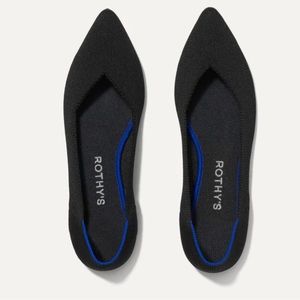 Rothy’s The Point Flat - Black - 8.5